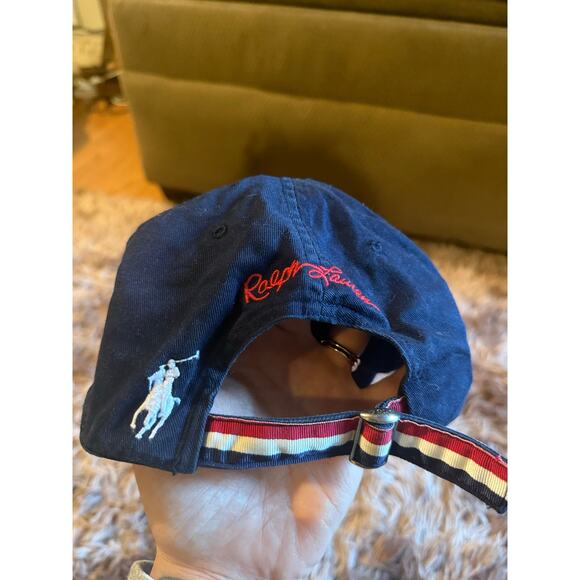 RARE 90s Vintage Polo Ralph Lauren 67 6,7 Ball Cap Polo Bears - Picture 2 of 4